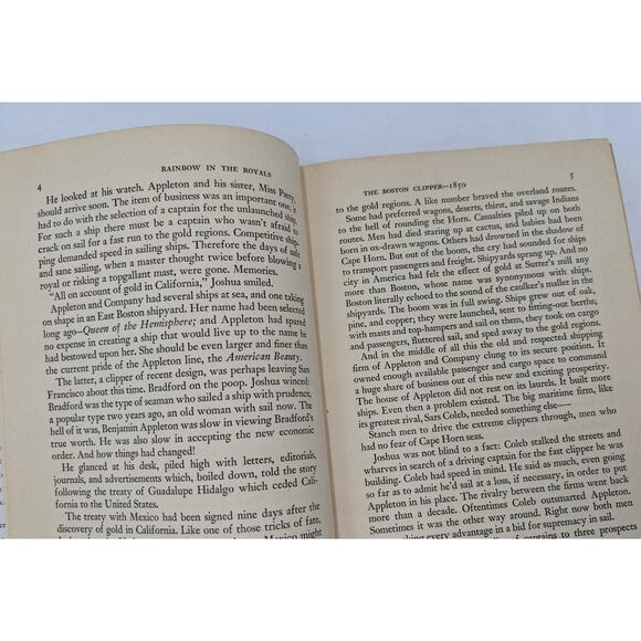 Rainbow In The Royals By Garland Roark First Edition Vintage 1950 - Picture 13 of 15